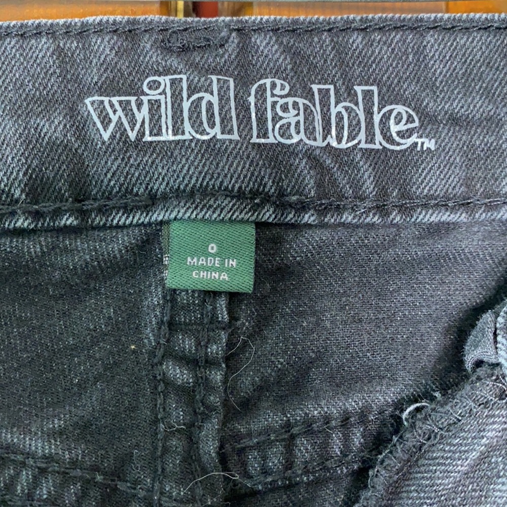 Wild Fable Distressed High Rise Mom Jean - Picture 3 of 4